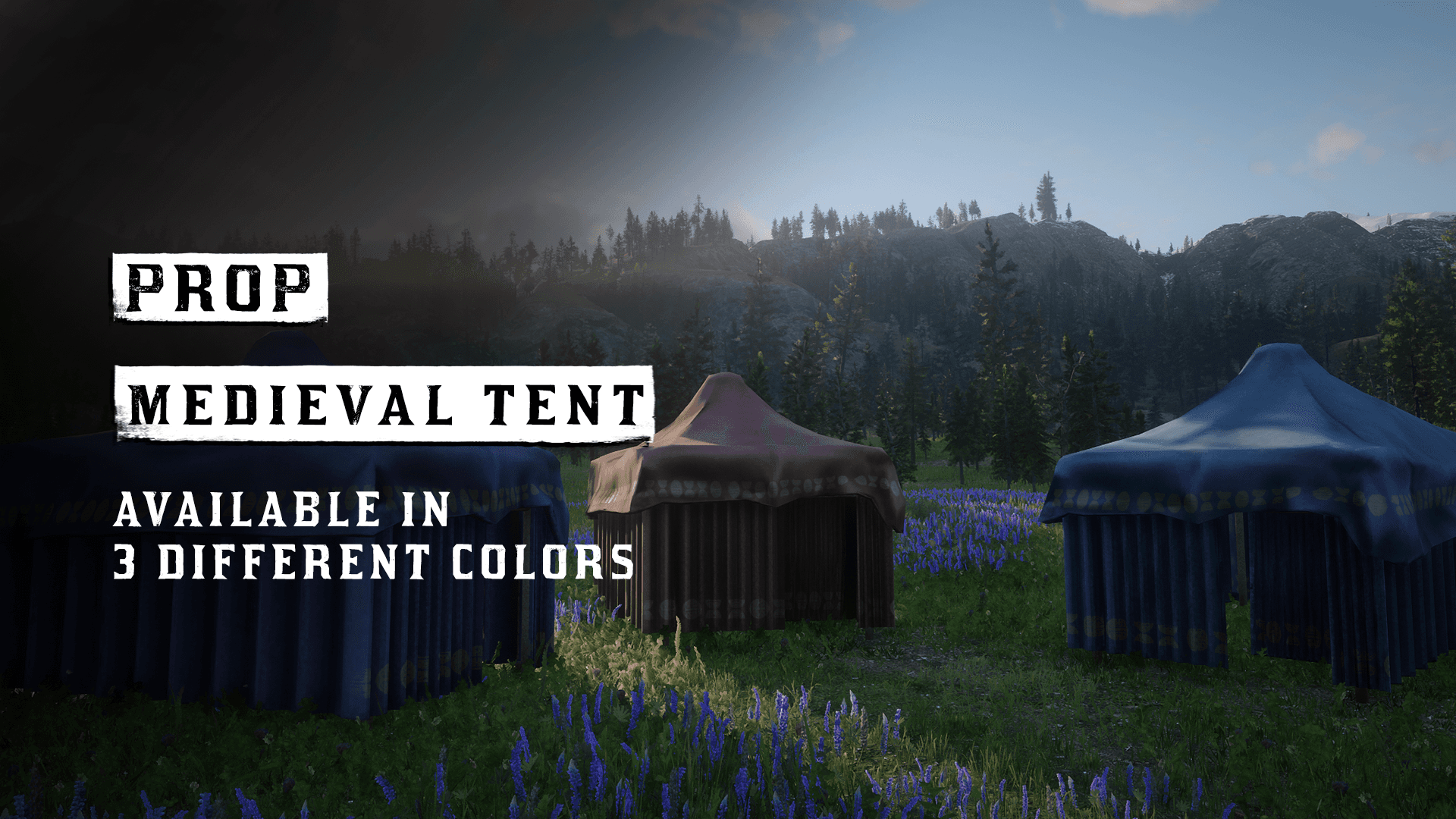 Prop Medieval Tent